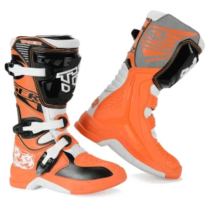 Professional Kids Motocross Riding Boots for Boys Cool Summer and Spring Racing Motorbike Shoes