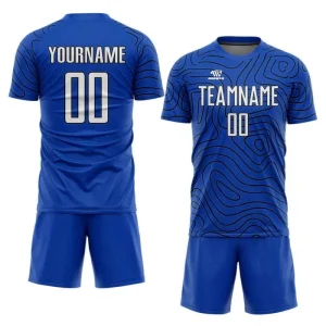 Retro Football Kit Dress OEM Youth Sports Uniforms Kid Boys Soccer Practice Jersey Retro Style Sets