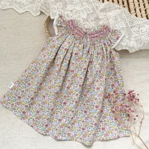Ruffles Lace Girls Beach Dress Summer Soft Breathable Toddler Girls Clothing Children Holiday A Line Dress Vestidos New