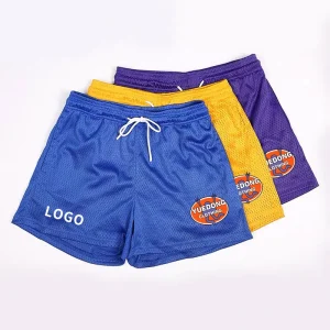 Running Plus Size Jogger Logo Streetwear Summer Sports Fitness Boxing Custom Athlete Boys Mesh Men’S Gym Basketball Shorts