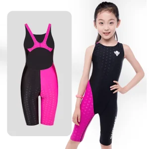 SWIMHXBY Swimsuit Female Professional Race New Girls Adult Training Quick Dry One piece Five point Competitive Swimsuit