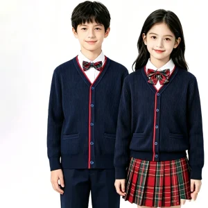 School Uniform Sweaters Custom School Pe Uniform Set School Sweaters for Kids School Uniform School Uniforms for Boys and Girls