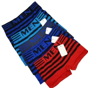 Seamless Boxers Polyester Briefs and Shorts for Boys Aged 7-12 Breathable Print Design Underwear