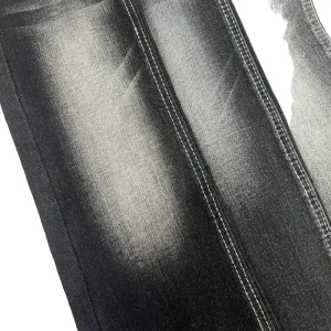 Selvedge Denim Fabric Yarn Dyed Raw High Cotton Shrink-Resistant Hatch Slub Medium Weight for Jeans Pants