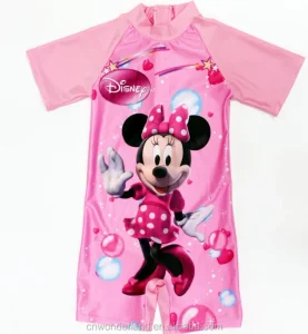 Sexy Girls Swimwear One Piece Teenage Swimwear Kids Girls Swimwear