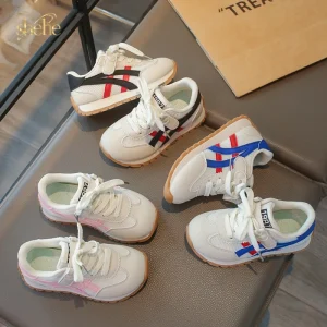 Shehe Non Slip Children Designer Kids’ Sport Shoes Sneakers for Boys and Girls Casual Sneakers for Students