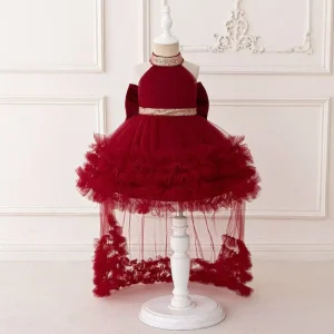 Shengchi Summer Collection New Baby Girls Dresses Children Party Dresses for Kids’ Evening Events Perfect Princess Look