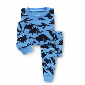 Sleepwear Boys Pajamas Set Children Girls Kids Cartoon Printing Cotton Baby Kids Boy Pajamas Set