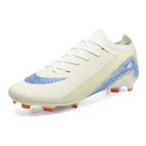 Soccer Shoes Men Women Low Top AG Long Spikes Outdoor Grass Professional Competition Training Anti Slip Comfortable Boys Youth