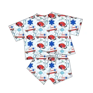 Soft Baby Clothing Baby Boys Girls Jumpsuit Bamboo Viscose Spandex Custom Printed Sleepsuit