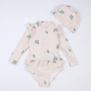 Soft Girls One Piece Baby Swimwear Lovely Kids Girls Swimsuit for Summer Beach Swimming for Children
