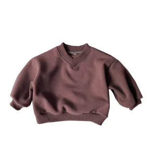 South Korean Children’s Winter Clothing Children’s Warm Velvet Sweater Boys and Girls Knight Fleece One piece Cashmere Pullover