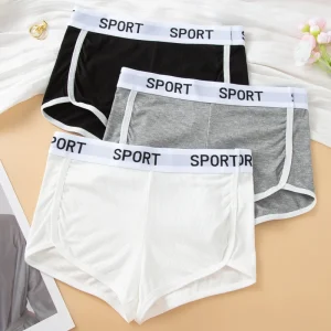 Sports Girls Boyshort Cotton Panties Womens Underwear Boxer Shorts Boxer Brief Women Underwear
