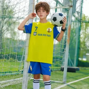 Sporty Fit Boys’ Children’s Clothing Sets Lightweight Breathable Summer Wear