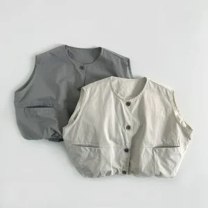 Spring Fashion Casual Kids Boys Vest