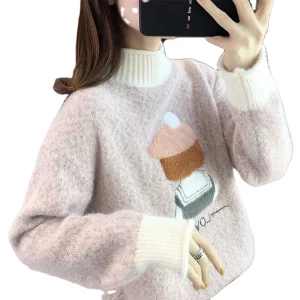 Spring New Arrival Lovey Girls Cute Beauty Style Women Sweater