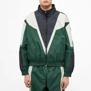 Streetwear Custom Multi Color Boys Zip up Nylon Jackets Removable Sleeves Color Block Men Windbreaker Jackets