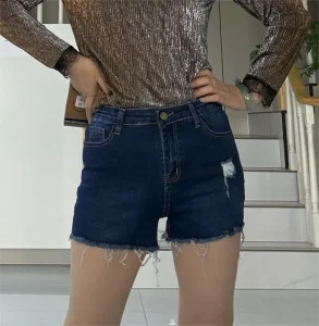 Stretch Denim Shorts for Girls