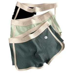 Stripe Pure Cotton Boy Boxer Men’s Underwear Men’s Boxer Underwear