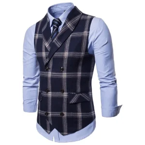 Suit Vests Waistcoats with Pockets