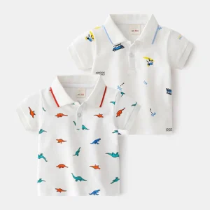 Summer Baby Kids Boys T shirt Polo Shirts