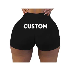 Summer Booty Shorts for Girls Black Cut Sexy Bigger Sizes Sequined Lace Plus Size Loose Board Shorts Print