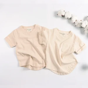 Summer Boys Oversized T Shirt Short Sleeve Cotton Tee Shirts O Neck Custom Relaxed Fit T Shirt Unisex Organic Cotton Tshirt