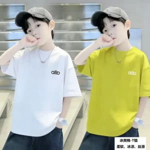 Summer Boys’ Short Sleeve Children’s Shirt