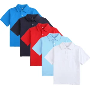 Summer Boys T Shirts Cotton Polo Shirts Customize T Shirts Custom Blank Baby Boys Polo T Shirt Men Polo Shirt