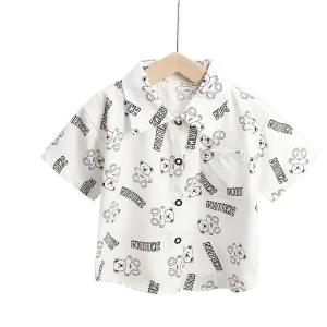 Summer Collection Short T Shirts and Polo Shirts for Boys for Young Children