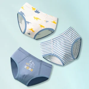 Summer Cotton Thin Briefs for Boys