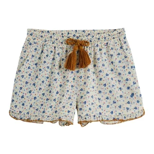 Summer Floral Shorts for Kids Girls & Toddlers for Beach Holidays Kids’ Short Beachwear