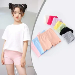 Summer Girls Cotton Shorts Dance Shorts Bike Short Dance Undershorts Underwear Breathable Safety