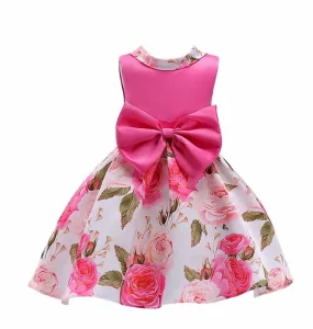 Summer Girls Dress Beautiful Flower Dresses Clothes