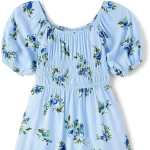 Summer Girls Layered Dress Ruffles Flare Sleeveless Taffeta Mini ODM Children’s Dress