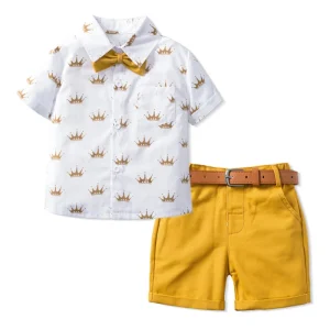 Summer Kids Boy Children Clothes Set Toddler 2 Pcs Suits Boys Clothing Sets