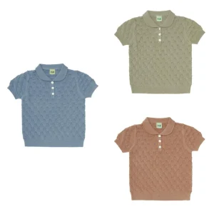 Summer Kids Boy Shirt Short Sleeve Polo T Shirt Casual Cotton Summer T Shirt for Kids