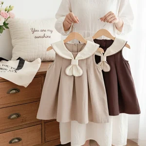 Summer Kids Girl Skirt Sweet Children’s Sleeveless Princess Dress Kids Clothes