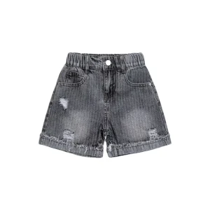 Summer New Girl’s Shorts Girls Cotton Loose Leisure Jeans Shorts