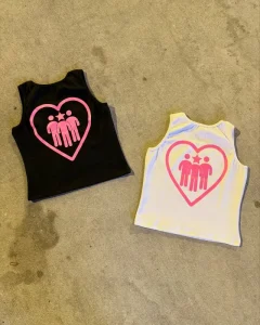 Summer New Style Ladies’ Vest Fashion Sexy Letter Printed Vest Women Tank Top for Girls