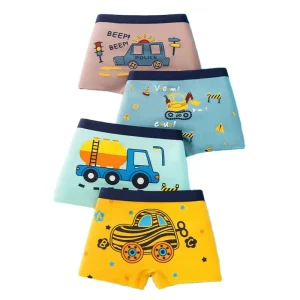 Summer thin cotton briefs for boys pure cotton small medium and large sizes boy’s four corner shorts factory direct sale