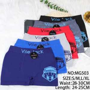 Supply Price Custom Boys Briefs New Design Cartoon Seamless Underwear for Boys and Girls 8 14 Ages