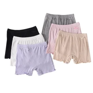 Sustainable Kids Panties Cotton Child Girls Boy Xxx Underwear Custom 100% Organic Cotton Underwear Set