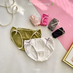 Sweet Girl’s Underwear Lightweight High elastic Skin friendly Comfortable Briefs for Girl
