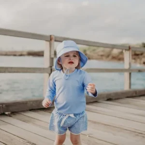Swimsuit Manufacturer Custom New Cute Kids 2 Piece Bikini Bathing Suit Boy Print Swimsuit Child Swimwear Beachwear