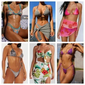 Swimsuits for Women Sexy Bikinis Young Girls Bulk Swimwear Clothes