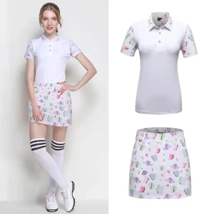 T Shirt Tshirt Polo Cotton Women Ladies Girls Golf Clothing Casual Quantity Polyester Customized