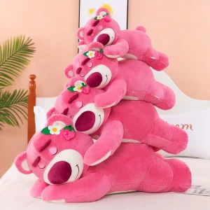 TC Home Decoration Kids Toys Valentines Mother’s Day Gift Birthday Plush Strawberry Bear DIY Gift Box Accessories