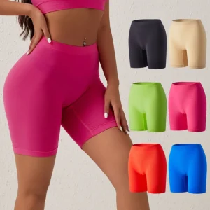 Teen Girl Slip Shorts for Women Under Dress Comfortable Soft Yoga Shorts Seamless Biker Shorts for Women