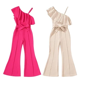 Teenage Girls Clothing New Arrival Children Casual Wear Girls Clothing Customized Girls Fashion Spring Summer Jumpsuits